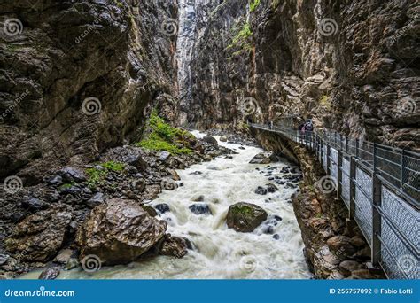 Grindelwald Glacier Gorge stock photo. Image of mountains - 255757092