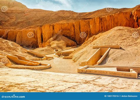 Valley of Kings. the Tombs of the Pharaohs. Tutankhamun. Luxor. Egypt. Ancient Monument. Museum ...