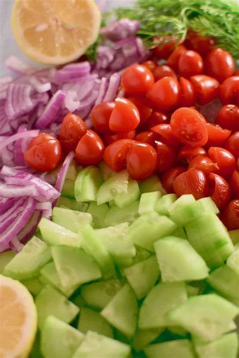 Mediterranean Barley Salad • The Incredible Bulks