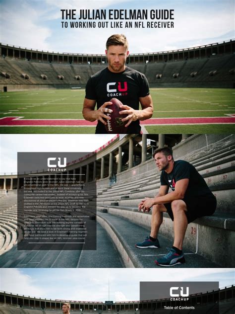 Julian Edelman Receiver Workout | Track And Field | Physical Exercise