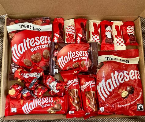 Maltesers Chocolate Box For Her Birthday Gift Gift For | Etsy