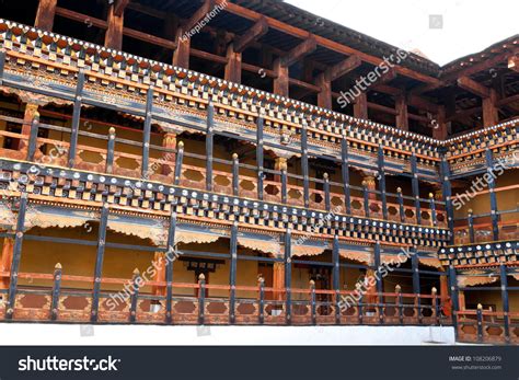 Inside The Paro Dzong, Paro, Bhutan Stock Photo 108206879 : Shutterstock