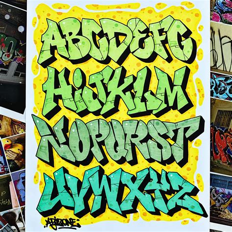 Alphabet by AisOne | Graffiti alphabet, Graffiti lettering, Graffiti font