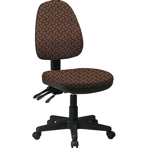 Office Star Custom Ergonomic Armless Chair, Nugget at Staples