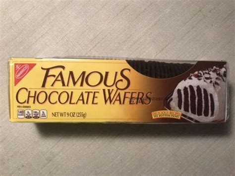 Nabisco, Famous Chocolate Wafers, 9oz Container, set of 3 | #4560004339