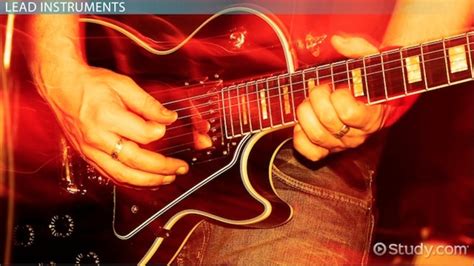 Instruments in Rock Music - Video & Lesson Transcript | Study.com