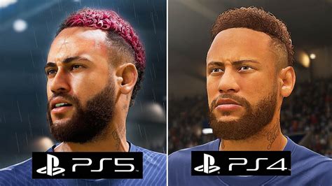 FIFA 23 PS5 vs PS4 Graphics, Player Animations , Gameplay Comparison (next gen vs old gen) - YouTube