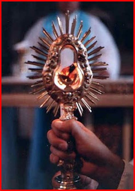 Miracles of the Eucharist - Devotion to Our Lady