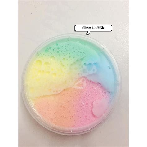 Cute rainbow slime