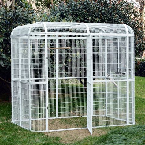 LARGE Bird Cage Playtop Parrot Cockatiel Macare Walk