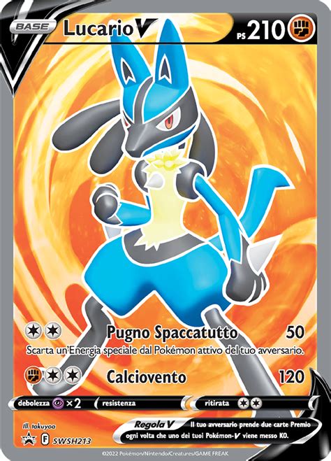 Lucario V (SWSH Promo 213) - Pokémon Central Wiki