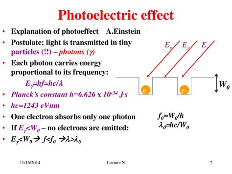 PPT - Photoelectric effect, photons PowerPoint Presentation, free download - ID:6670962