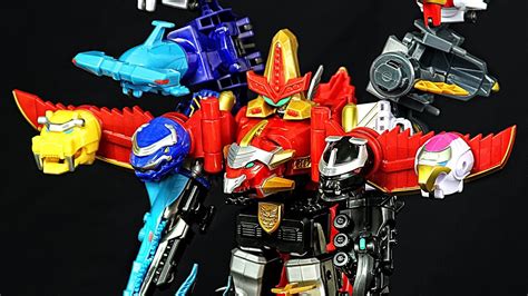 GOSEI GREAT MEGAZORD & ZORD VEHICLE COMBINATIONS! Megaforce Toys! (Nov ...