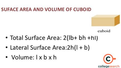 Total Surface Area of Cuboid: Definitions, Derivations, How to Calculate, Difference Between TSA ...