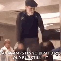 Happy Birthday Old Man Pouting GIF | GIFDB.com