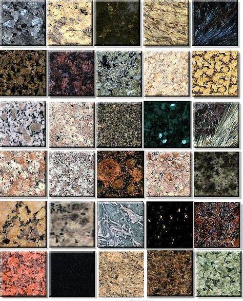 Granite Countertops Color Chart