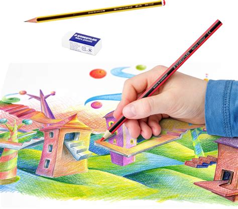 Staedtler Colour Pencil Drawing: An Art Form That Combines Creativity ...