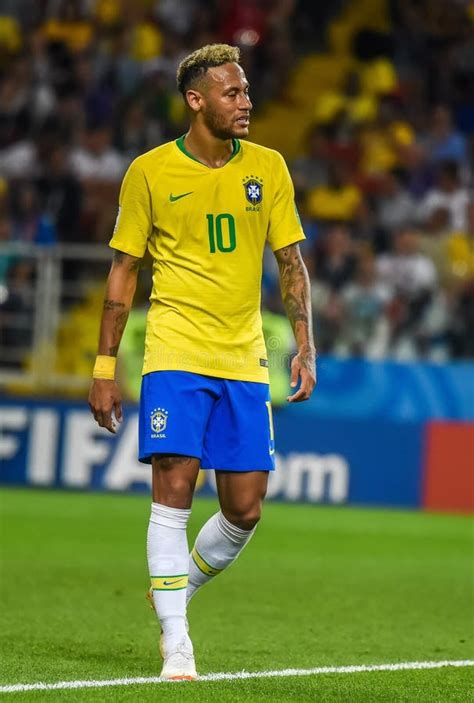 Brazilian Superstar Football Player Neymar Jr Editorial Stock Photo ...