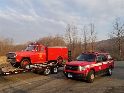 Squad 51 rescue truck makes 'Emergency!' stop in Danbury