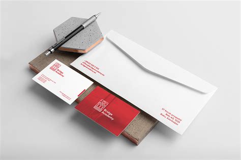 "Bridge Academy" logo branding on Behance