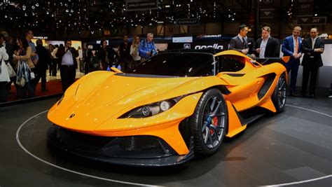 Apollo arrives in Geneva with 986-hp Arrow supercar