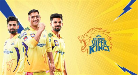 Chennai Super Kings (CSK) • TATA IPL 2023 Match Tickets, Team Details ...