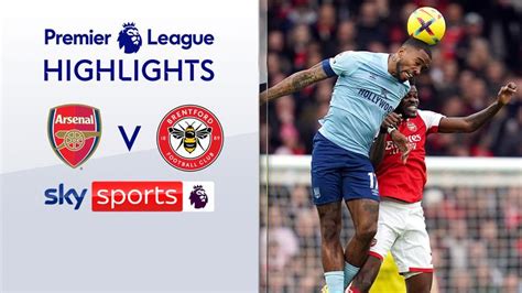 Arsenal 1-1 Brentford | Premier League highlights | Football News | Sky Sports