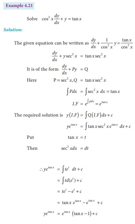 differential equations solved problems pdf