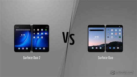 Surface Duo 2 vs. Surface Duo - Detailed Specs Comparison