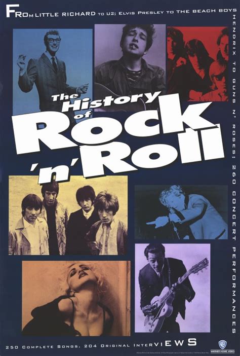 The History of Rock N Roll Movie Posters From Movie Poster Shop