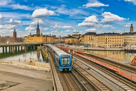 Stockholm Sweden, City Skyline Editorial Stock Image - Image of building, scandinavia: 211203249