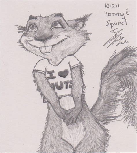 Hammy The Squirrel by smjr on DeviantArt