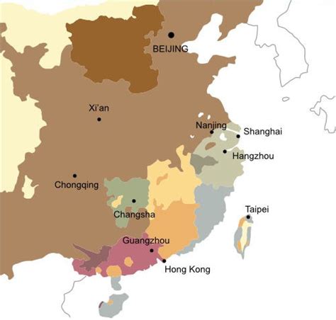 Chinese dialects by region of China - KwizMi