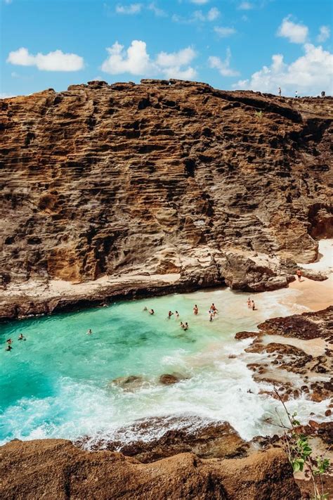 Halona Beach Cove in Oahu (Hidden Gem) | Oahu travel, Beach cove ...