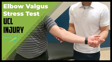 Elbow Valgus Stress Test (for UCL Injury) - YouTube