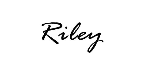 Riley Script Name - Riley - T-Shirt | TeePublic