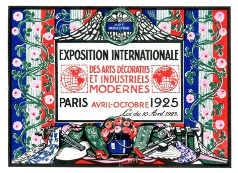 1925 - Exposition Internationale Arts Décoratifs de Paris - Union des Maisons de Champagne ...