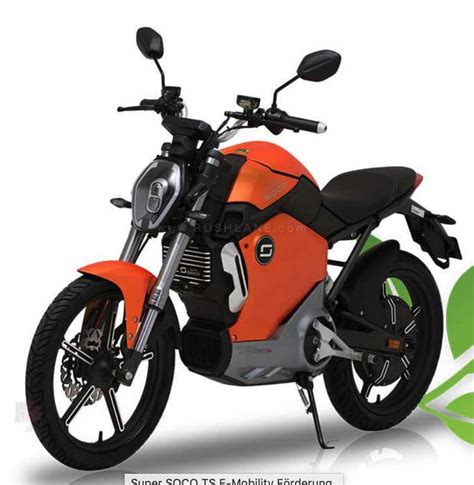 Revolt electric motorcycle for India is China's Super Soco TS