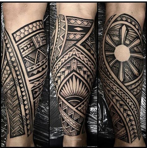 #Filipinotattoos | Tatuaggi sul polpaccio, Tatuaggi dell'avambraccio, Tatuaggi maori