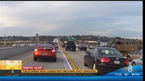 California HOV lanes not moving fast enough [Video]