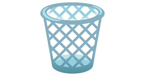 🗑️ Wastebasket Emoji, Trash Emoji