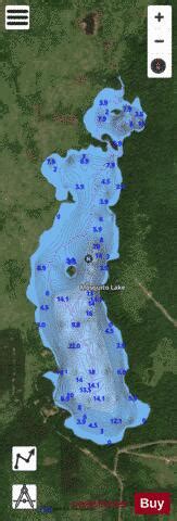 Mosquito Lake Fishing Map | Nautical Charts App