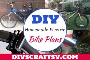 33 Homemade DIY Electric Bike Plans - DIYsCraftsy