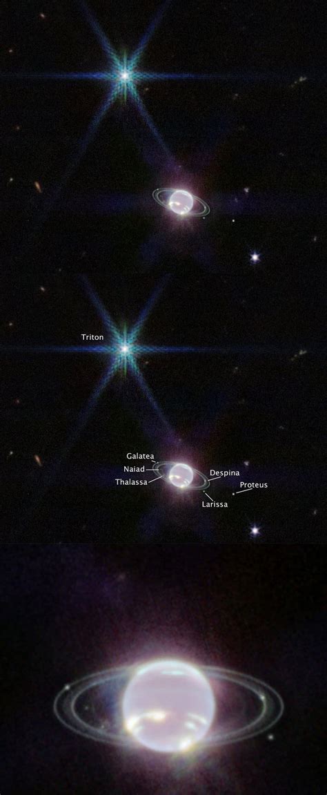 Uranus and Moons by JWST in 2022 | Cosmology, Astronomy, Lockscreen ...