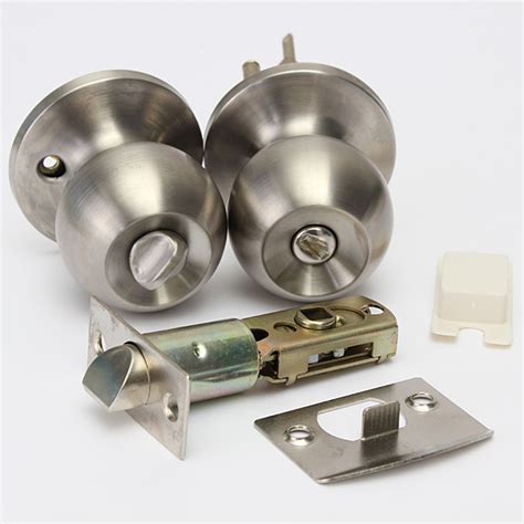 Brushed stainless steel door knobs – Door Knobs