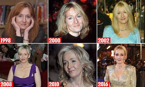 J.K. Rowling's 20 year red carpet transformation | Rowling, Look ...