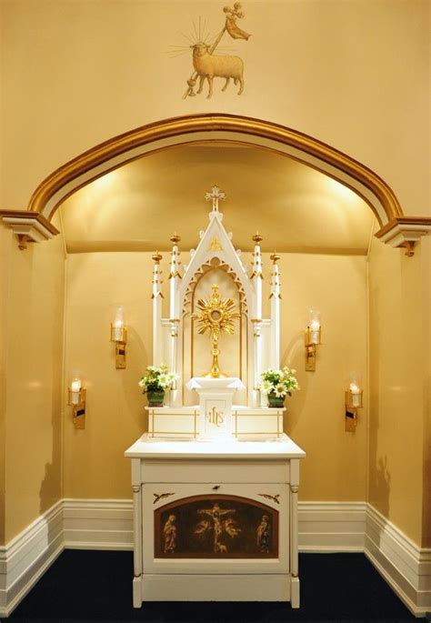 Monstrance in Adoration Chapel | Eucharistic adoration, Adoration, Catholic