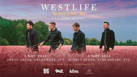 Westlife and Big Concerts announce SA 2023 Tour Dates – Fanbase Music ...