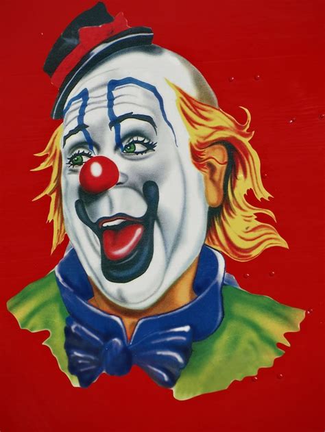 Colorful Circus Clown Art