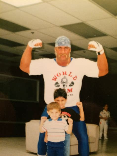 Me and my brother meeting Hulk Hogan circa 1987 : r/OldSchoolCool